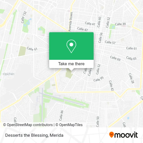 Desserts the Blessing map