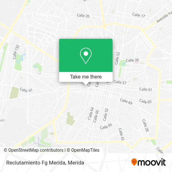 Reclutamiento Fg Merida map