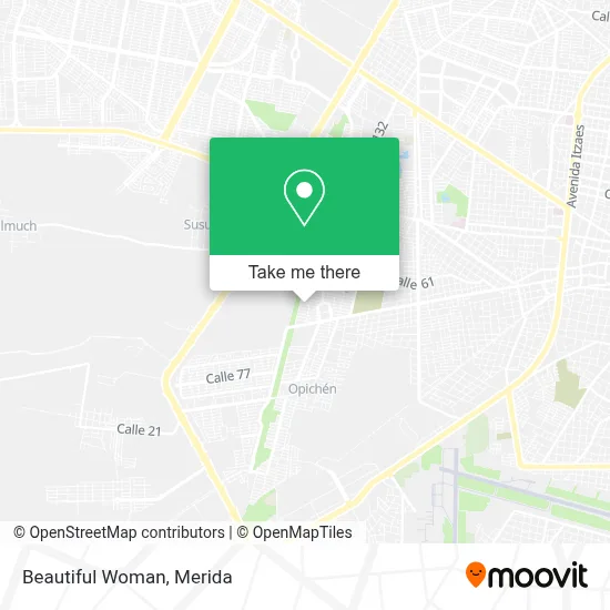 Beautiful Woman map