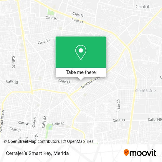 Cerrajería Smart Key map