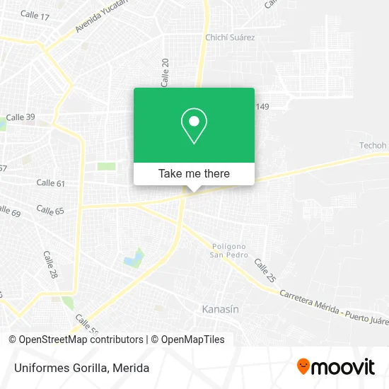 Uniformes Gorilla map