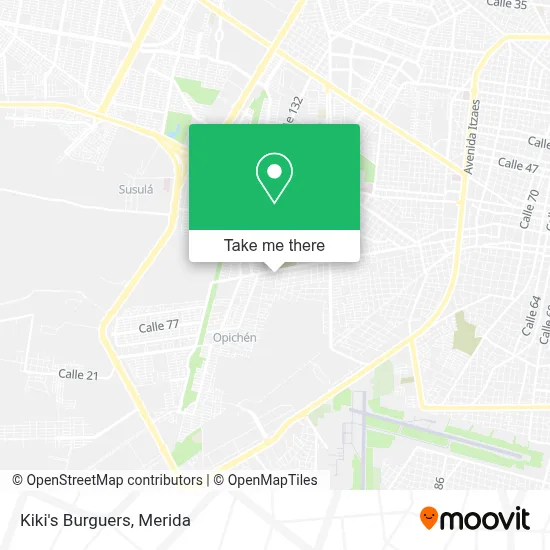 Kiki's Burguers map