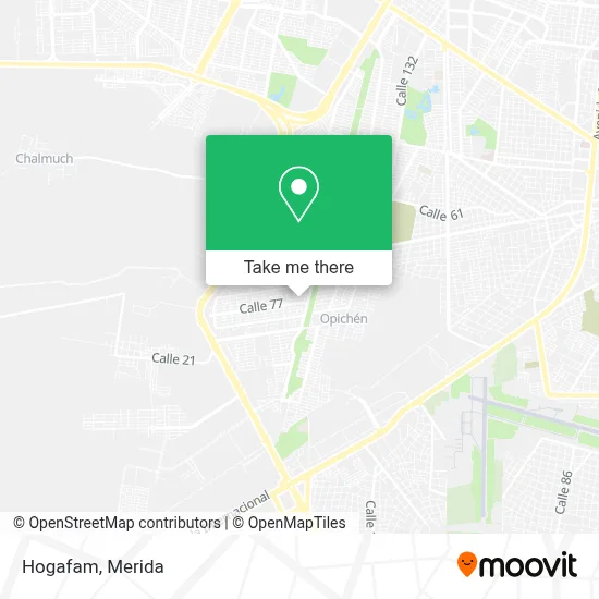 Hogafam map