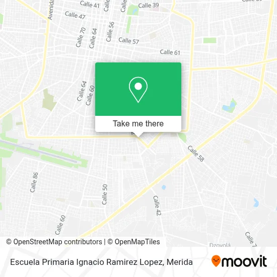 Escuela Primaria Ignacio Ramirez Lopez map