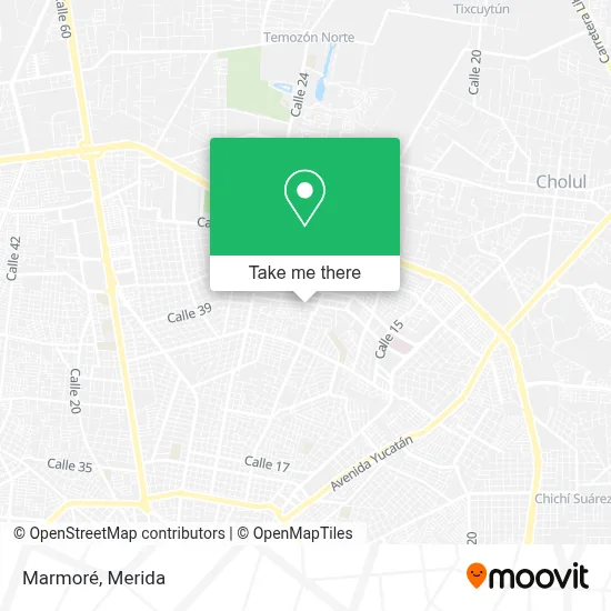 Marmoré map