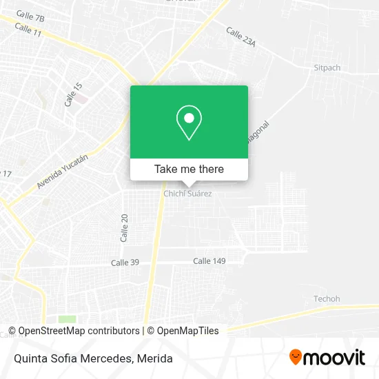 Quinta Sofia Mercedes map