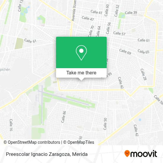 Preescolar Ignacio Zaragoza map