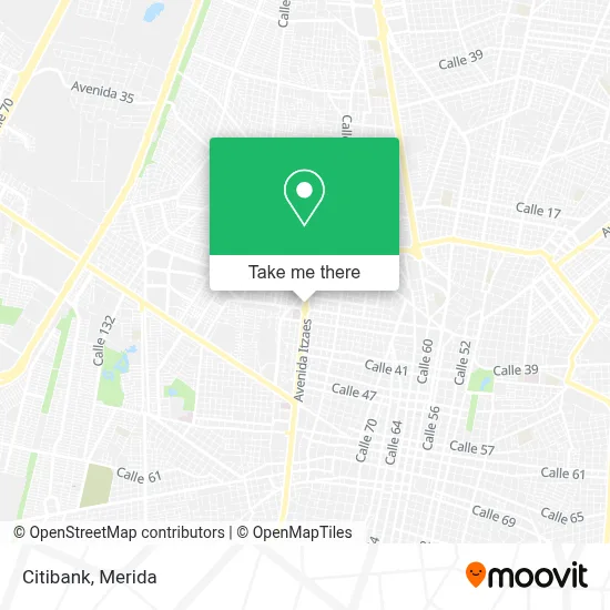 Citibank map