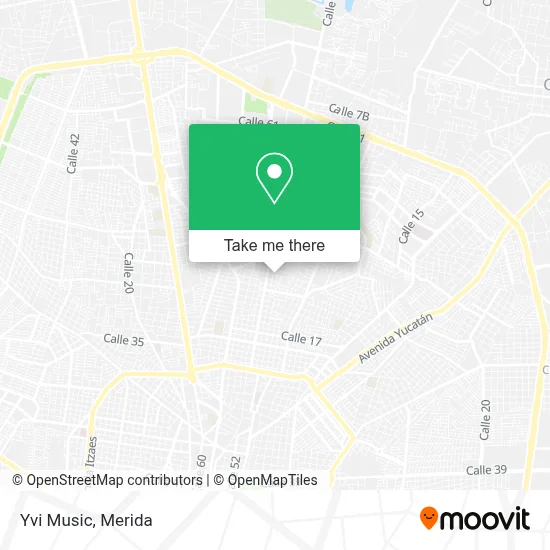 Yvi Music map