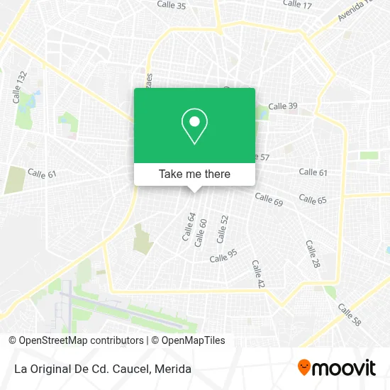 La Original De Cd. Caucel map