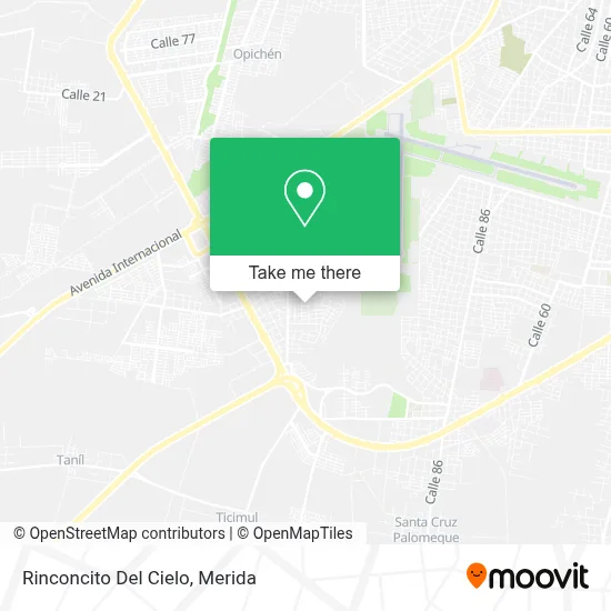 Rinconcito Del Cielo map