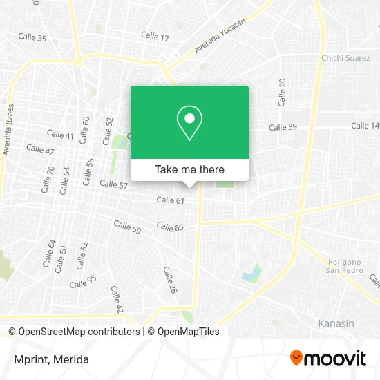 Mprint map