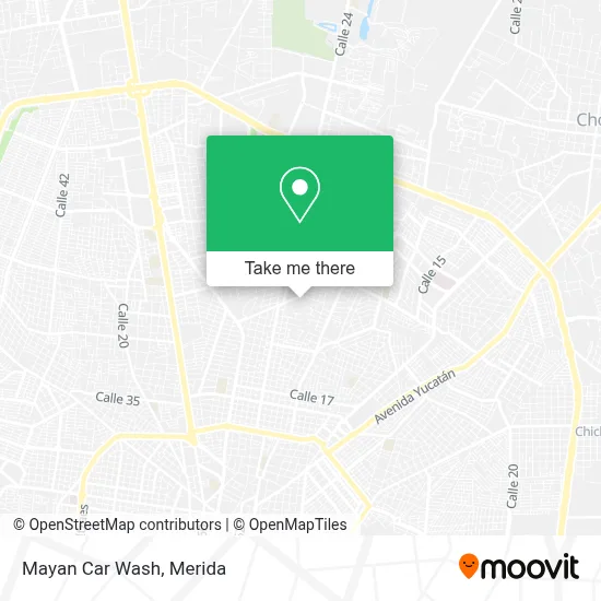 Mayan Car Wash map
