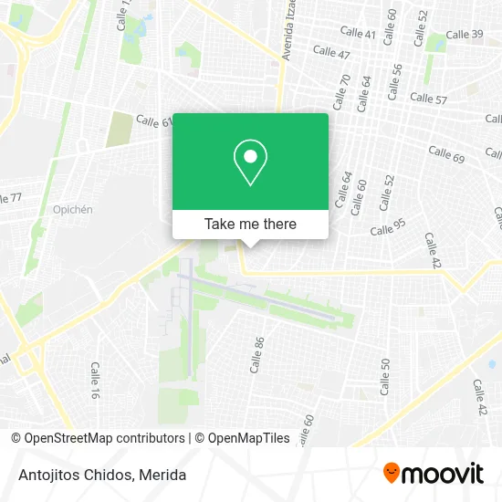 Mapa de Antojitos Chidos