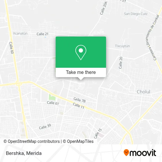 Bershka map