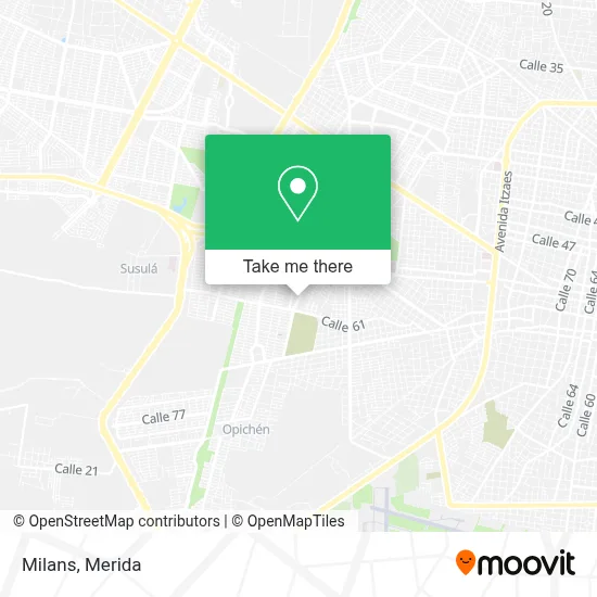 Milans map