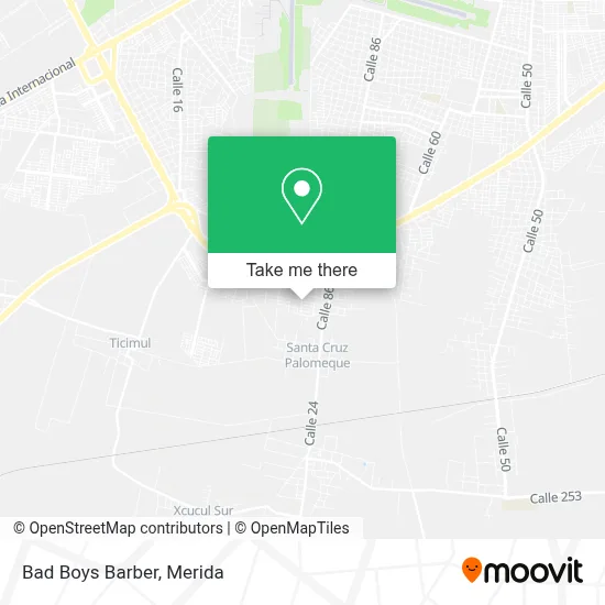 Bad Boys Barber map