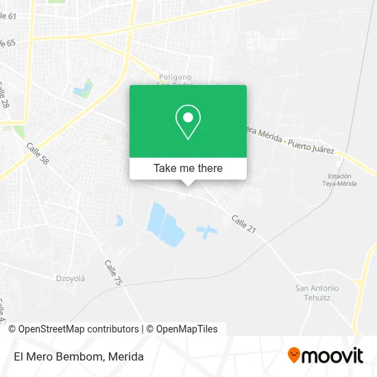 El Mero Bembom map
