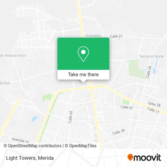 Light Towers map