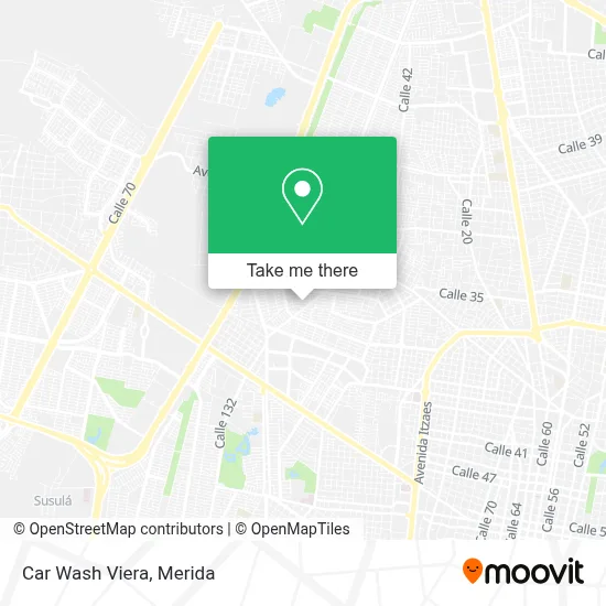 Car Wash Viera map