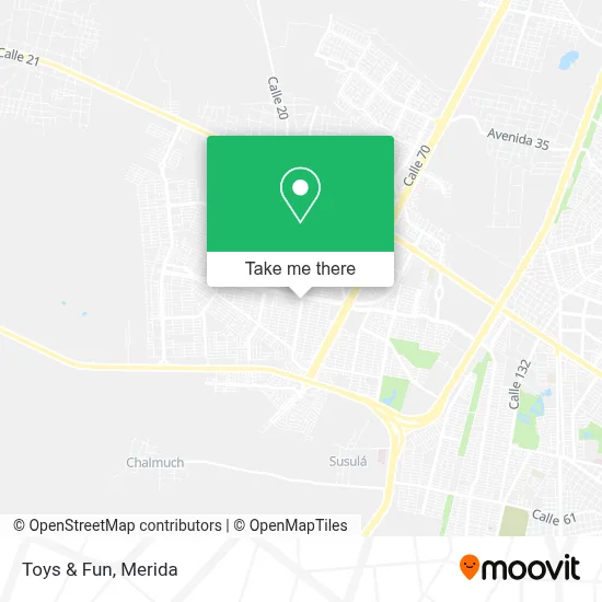 Toys & Fun map