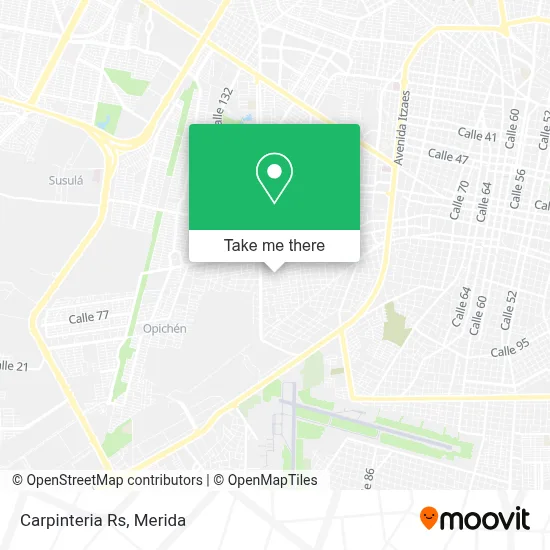 Carpinteria Rs map