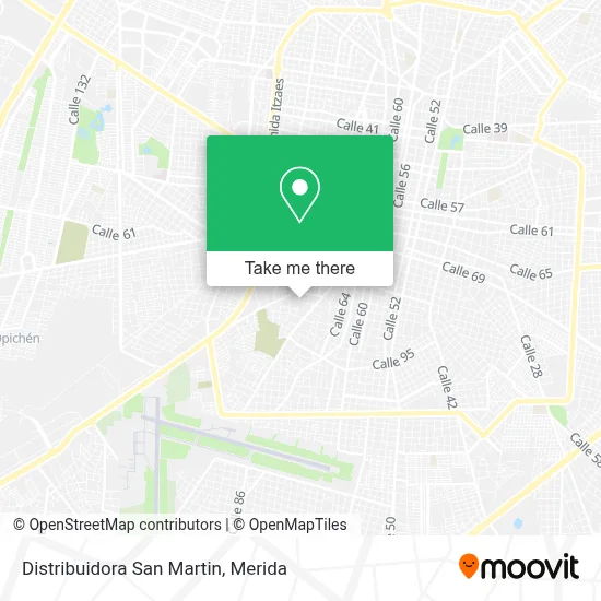 Distribuidora San Martin map