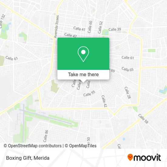 Mapa de Boxing Gift