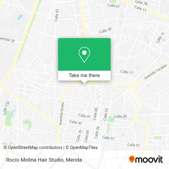 Rocío Molina Hair Studio map