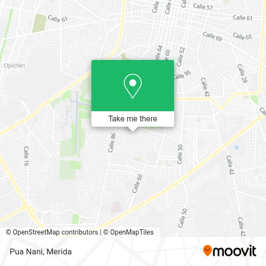 Pua Nani map