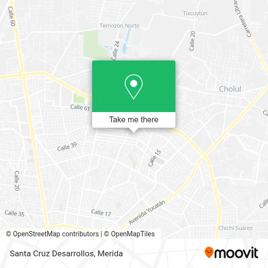 Santa Cruz Desarrollos map