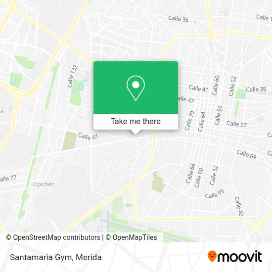Santamaria Gym map
