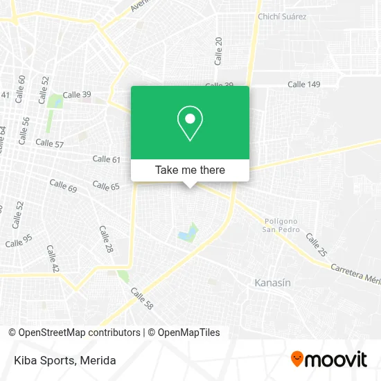 Kiba Sports map