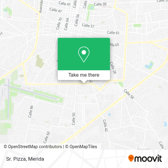 Sr. Pizza map