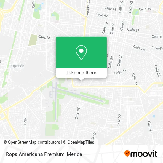Ropa Americana Premium map