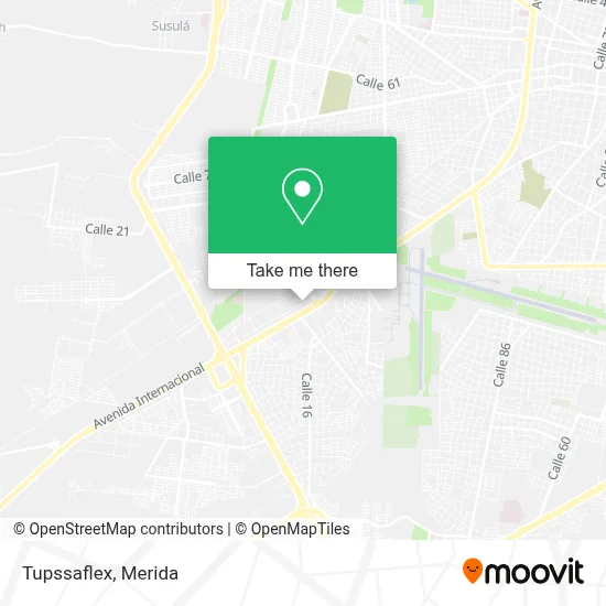 Tupssaflex map