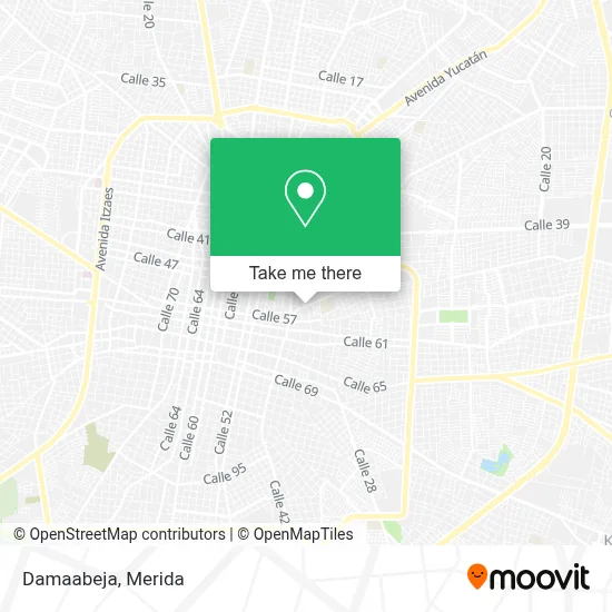 Damaabeja map