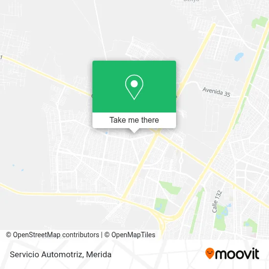 Servicio Automotriz map
