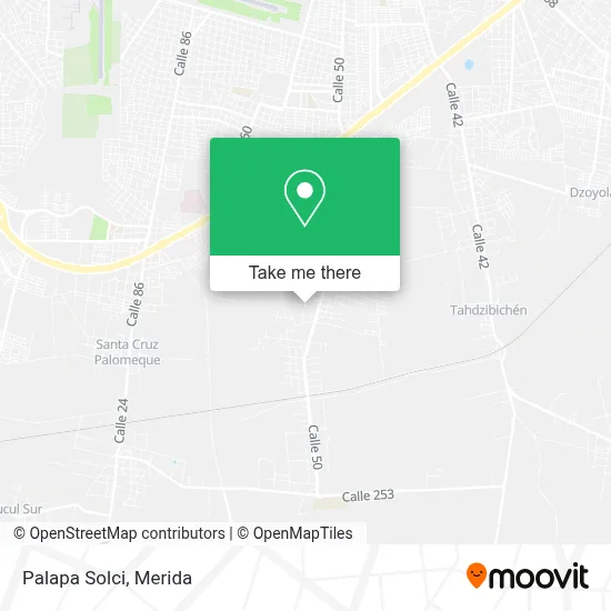 Palapa Solci map
