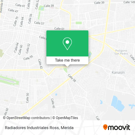 Radiadores Industriales Ross map