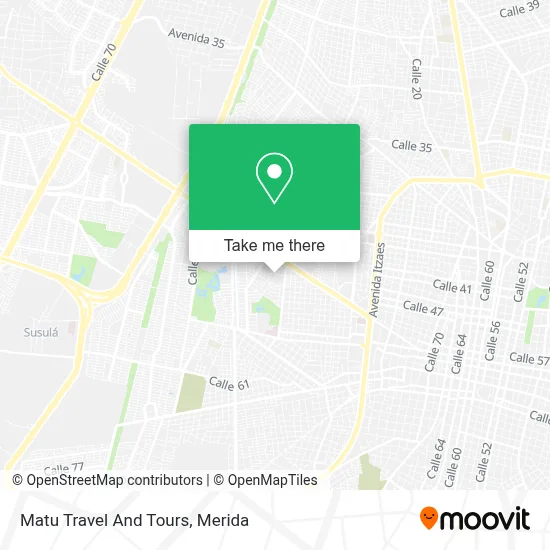 Matu Travel And Tours map