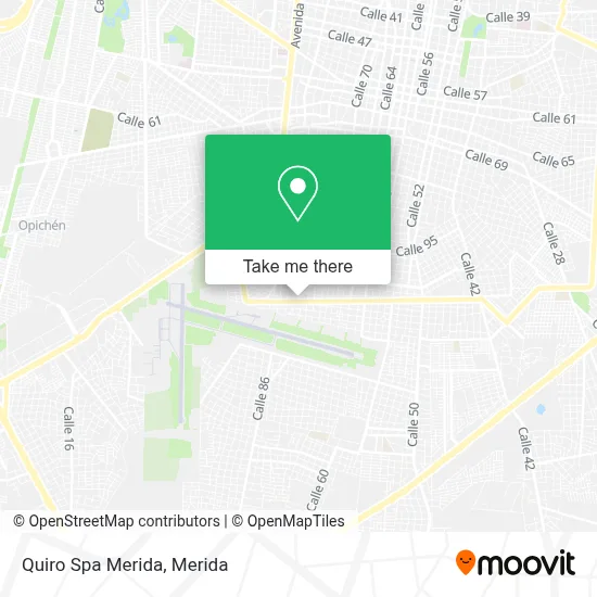 Quiro Spa Merida map