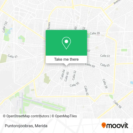 Puntorojoobras map
