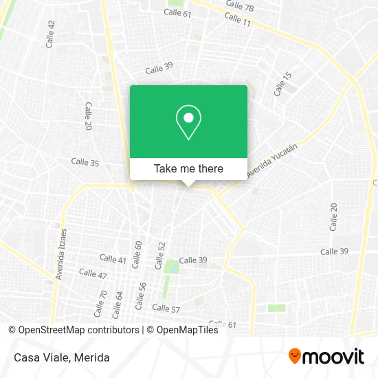 Casa Viale map