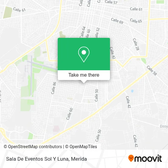 Sala De Eventos Sol Y Luna map