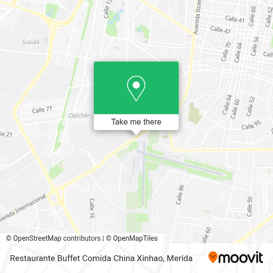 Restaurante Buffet Comida China Xinhao map