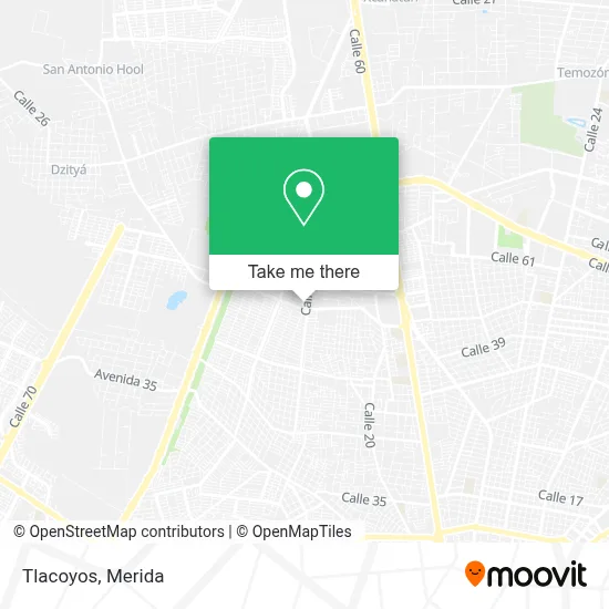 Tlacoyos map