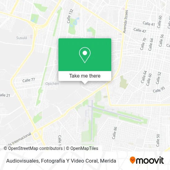 Audiovisuales, Fotografía Y Video Coral map