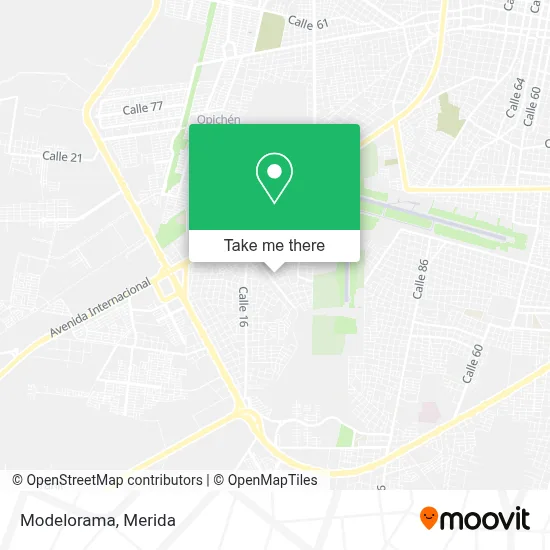 Modelorama map