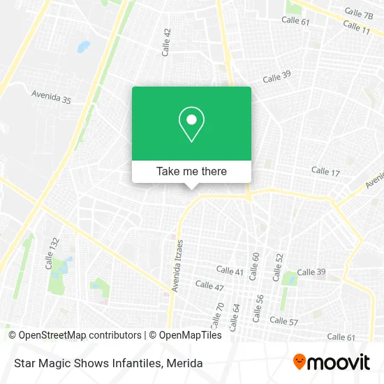 Star Magic Shows Infantiles map